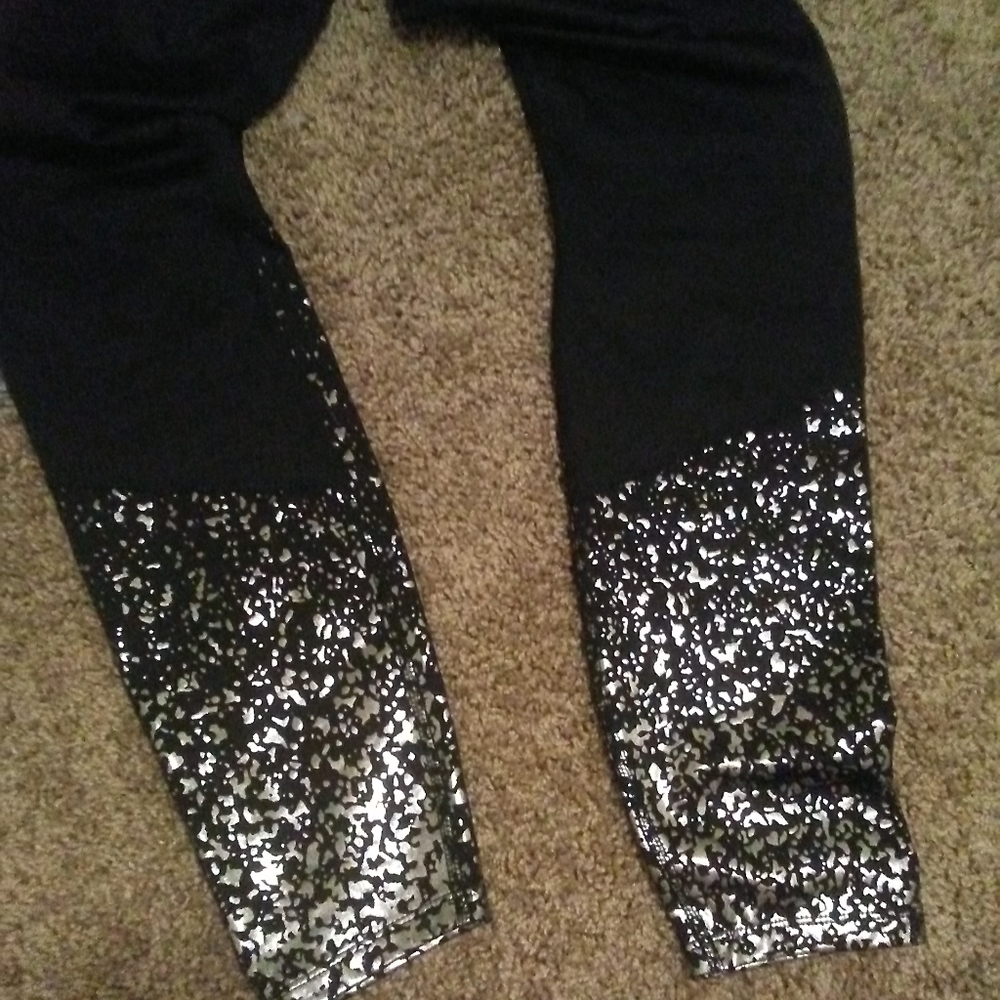 APANA SPLASH PRINT LEGGINGS